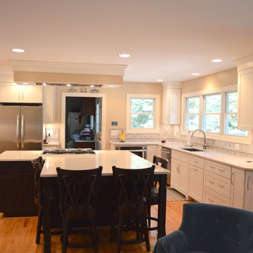 Tauxemont - Custom White Shaker Kitchen