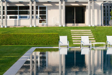 Pool - transitional infinity pool idea in New York