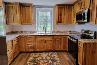 Example of a cottage kitchen design in Baltimore