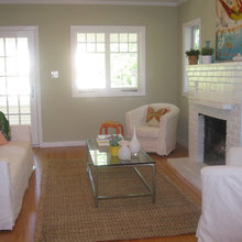 white fireplaces