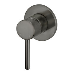 MEIR SHADOW ROUND WALL MIXER SKU: MW03-PVDGM - Bathroom Taps and Shower Heads
