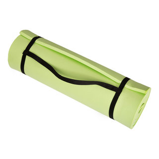 Wakeman Fitness Extra Thick Foam Exercise Mat - Green