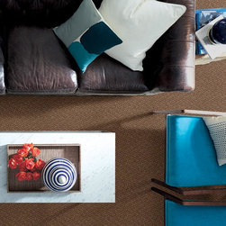 Brown Patterned Carpet - Capellini - Flooring