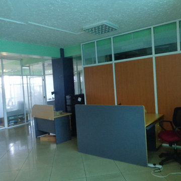 Glass Office partition