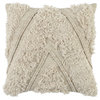 Kosas Home Patan 100% Cotton 22� Throw Pillow, Natural