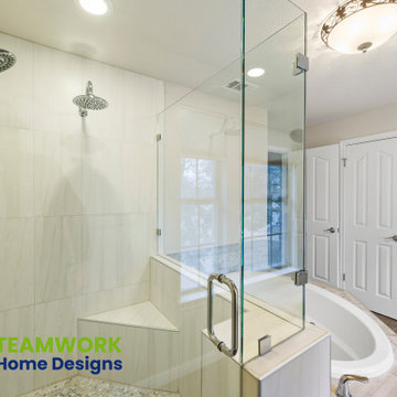 Modern mix bathroom