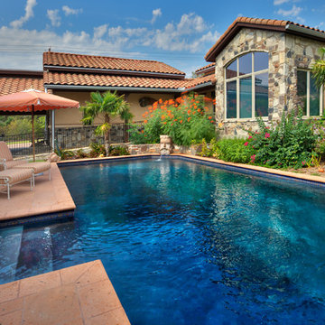 Mexican Influenced Home Near Austin, Texas