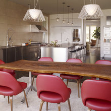 metal and wood dining tables