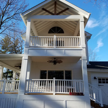 Roselle - New Front Porch on existing farmhouse
