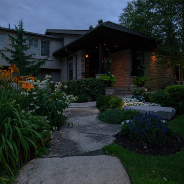Markham Outdoor Lighting Redesign - View Before Conscape