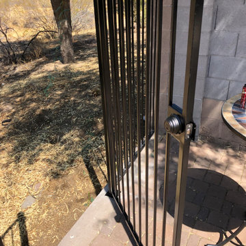 Exterior Exit Gate for Backyard