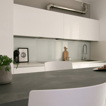 Restyling in bianco - Restyling cucina
