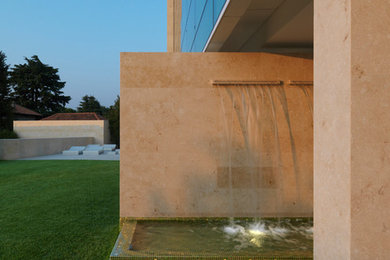Esempio di un giardino minimal