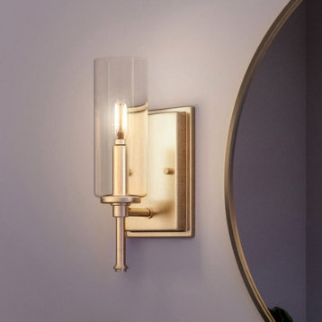 Luxury Contemporary Wall Sconce, Olde Brass
