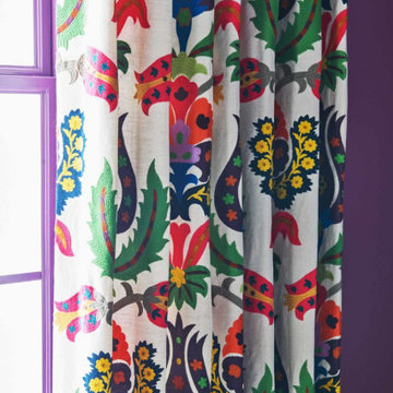2021 Iris Apfel Maximal Couture Fabric by Fabricut