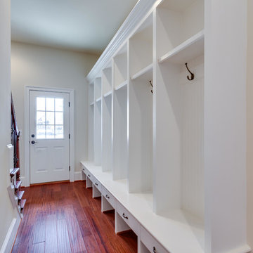 Mudroom w/Custom Built Cubbies