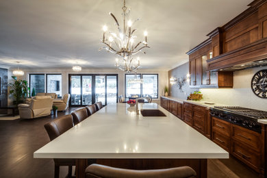 Transitional home design photo in Toronto