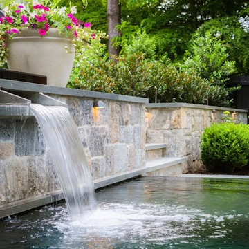 Perimeter Overflow Pool and Spa
