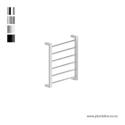 Base 6 Bar Heated Towel Ladder 60X48cm - Heated Towel Rails