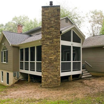 Single Family Home Addition in Oakton, Virginia Gets Facelift Inside and Out