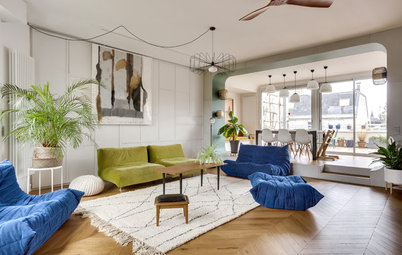Avant/Après : Un penthouse avec vue sur Montmartre revu de A à Z
