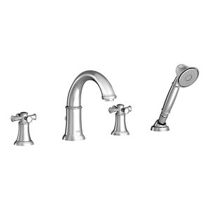 American Standard T064900.002 Serin Roman Tub Faucet for Flash Rough-In Valves Polished Chrome