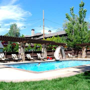Entertainment Size | Custom Pool Side Arbor