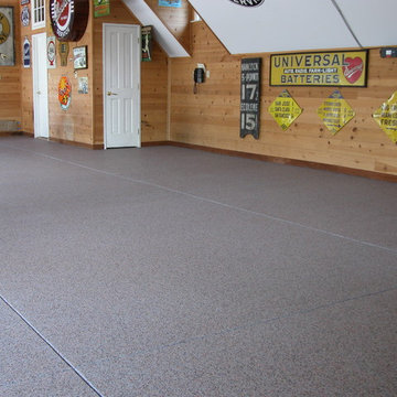 Man Cave Durable Epoxy Flooring Solution