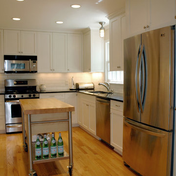 A Galley Kitchen Remodel Adds Storage Space and Convenience