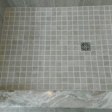 MASTER BATHROOM - Complete remodel 12" x 24" Vertical Tile