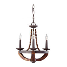 Master bath chandelier
