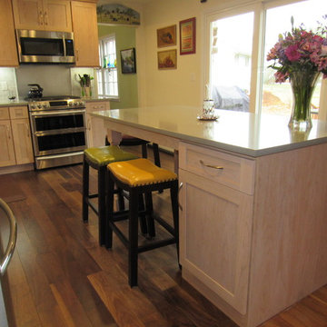 Parsippany, NJ Kitchen Remodel and Expansion with Island