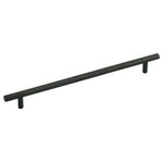 Cosmas - Cosmas 305-320ORB Oil Rubbed Bronze 12-5/8&rdquo; CTC (320mm) Euro Bar Pull - 12-5/8" (320mm) Hole Centers