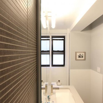 Upper West Side, NYC: Open Eclectic Kitchen + Bathroom Remodel