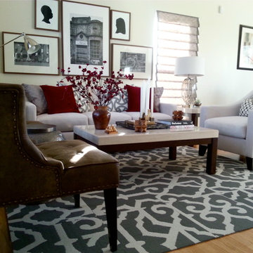 One Day Make Over Living Room - Deerfield