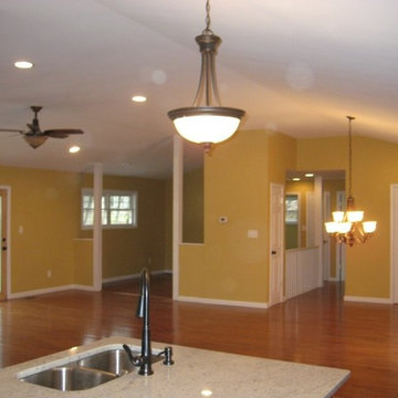Large scale addition and renovation in Fairfax Virginia
