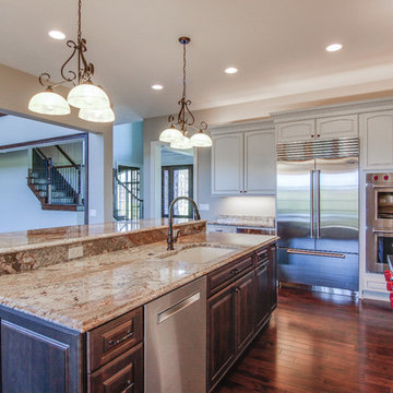 Typhoon Bordeaux Granite Kitchen
