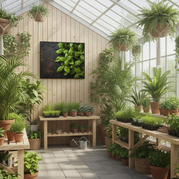 Aromatic Allure Biophilic Style Artwork