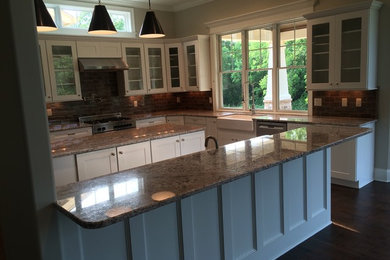 Inspiration for a transitional kitchen remodel in Indianapolis