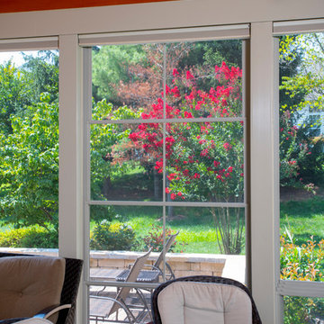 Hybrid Eze-Breeze Sunroom with Infrared Heaters