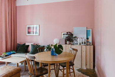 Inspiration for a scandinavian family room in Stockholm.
