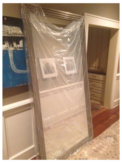 What to use to hang a very heavy mirror?