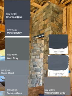 Charcoal Blue SW-2739 in the Bathroom by Sherwin-Williams