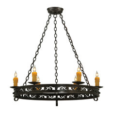 36" Sagebrush 6-Light Chandelier