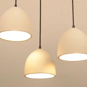 Naaya Ceramic Mini Dome Chandelier