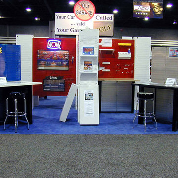 Wall Control Pegboard Booth for Garage Tool Storage