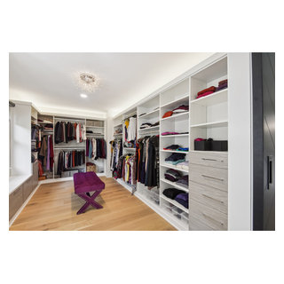 Complete Custom Home Interior Design - Transitional - Closet - DC Metro ...