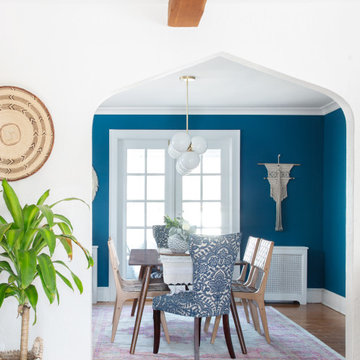 Modern Bohemian Tudor | Dining Room