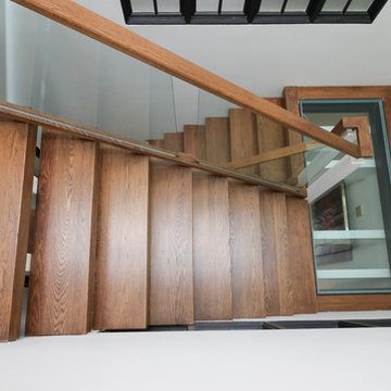 Project #68 | Ultra-Modern Staircase with Glass Landings
