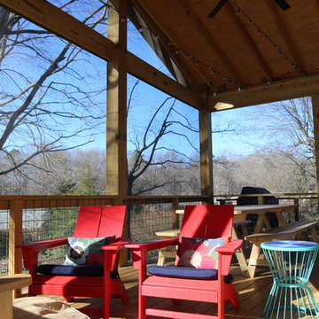 Modern Porch & Outdoor Living Space in Fry's Spring
